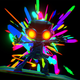 Raz from Psychonauts 2 does a cool move that creates a lot of colors.